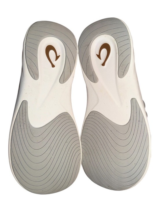 Gray Olukai Komo Slides 12 Sandals